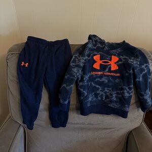 2T Boys Under Armour Outfit Set